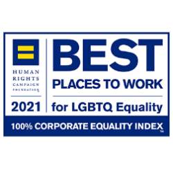 Best Places to Work for LGBTQ Equality 2021